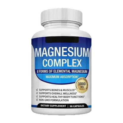 Magnesium Complex 90 Capsules | 8 Forms Maximum Absorption