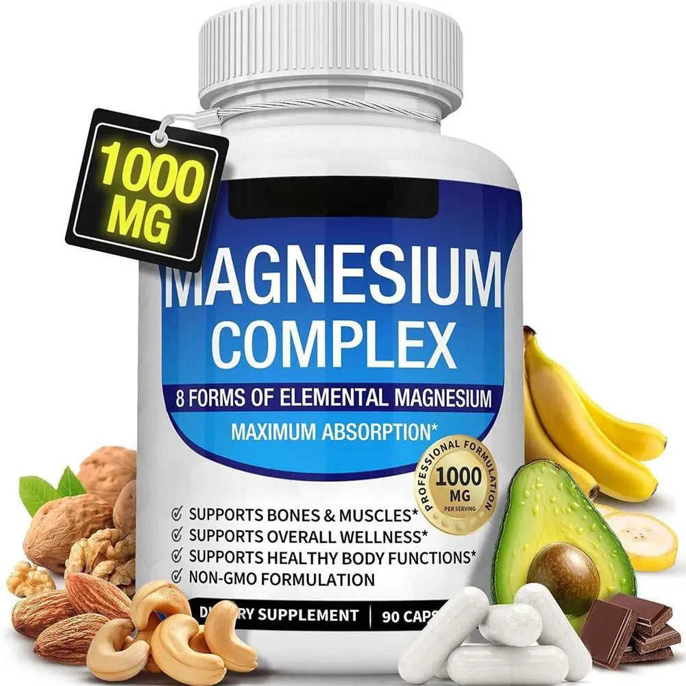 Magnesium Complex 90 Capsules | 8 Forms Maximum Absorption